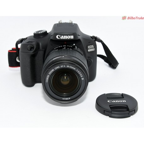 CAMARA REFLEX DIGITAL CANON EOS 4000D + 18-55MM