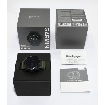 RELOJ DEPORTIVO GARMIN FENIX 6 PRO SOLAR EDITION