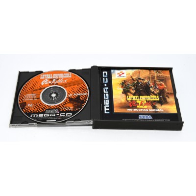 VIDEOJUEGO SEGA MEGA CD LETHAL ENFORNCERS II GUN FIGHTERS