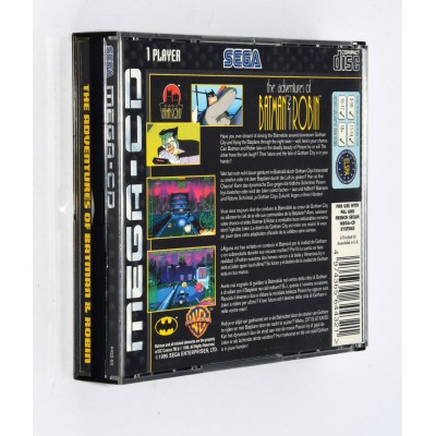 VIDEOJUEGO SEGA MEGA CD THE ADVENTURES OF BATMAN AND ROBIN