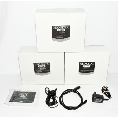 CONSOLA SNK NEO GEO  X GOLD CON 3 MANDOS