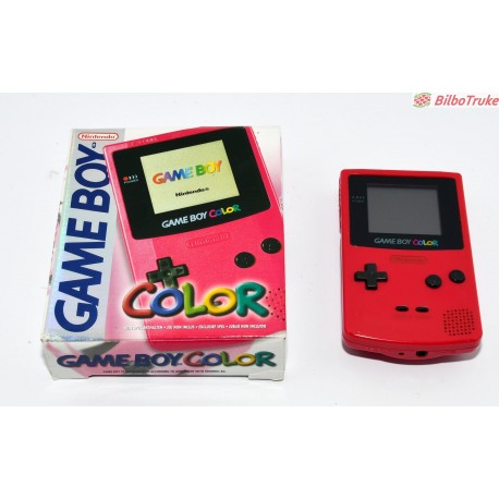 CONSOLA NINTENDO GAMEBOY COLOR CON CAJA
