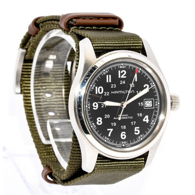 RELOJ HAMILTON KHAKI AUTOMATICO