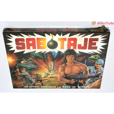 JUEGO DE MESA SABOTAJE OBJETIVO DESTRUIR LA BASE DE MISILES