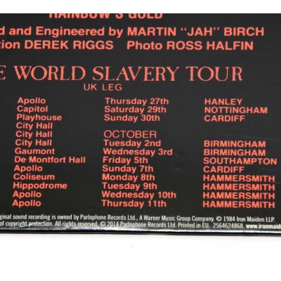 VINILO IRON MAIDEN 2 MINUTES TO MIDNIGHT