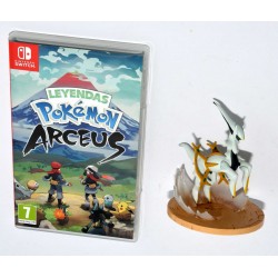 VIDEOJUEGO NINTENDO SWITCH LEYENDAS POKEMON ARCEUS CON FIGURA