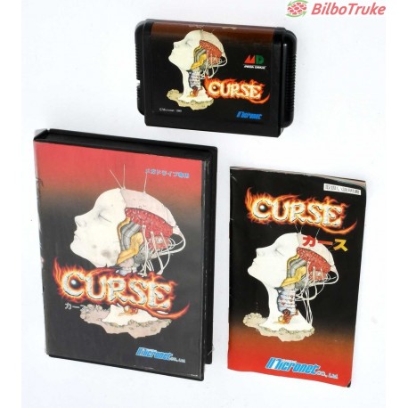 VIDEOJUEGO SEGA MEGADRIVE CURSE JAPONES