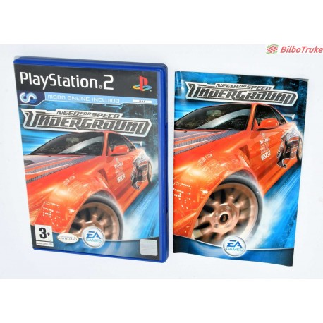 VIDEOJUEGO PS2 NFS UNDERGROUND