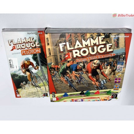 JUEGO DE MESA EN FRANCES LE FLAME ROUGE CON EXPANSION