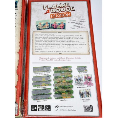 JUEGO DE MESA EN FRANCES LE FLAME ROUGE CON EXPANSION