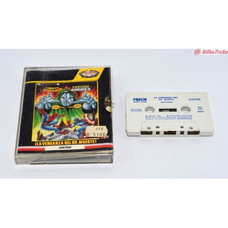VIDEOJUEGO AMSTRAD LA VENGANZA DEL DR. MUERTE