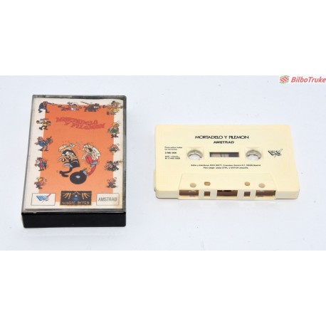 VIDEOJUEGO AMSTRAD MORTADELO Y FILEMON
