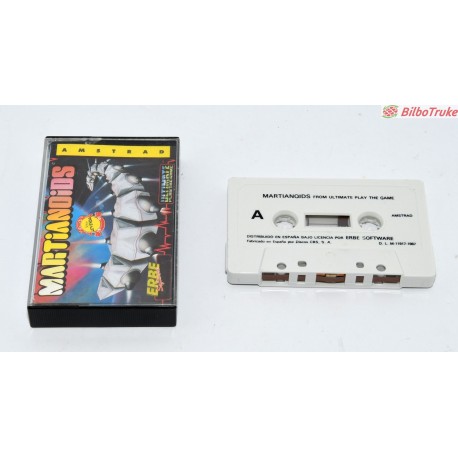 VIDEOJUEGO AMSTRAD MARTIANOIDS