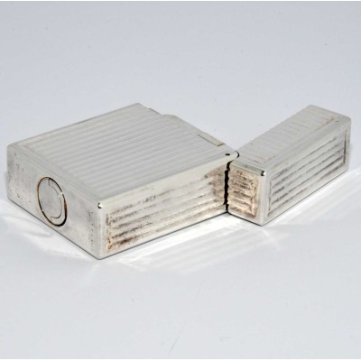 MECHERO DUPONT PLATEADO