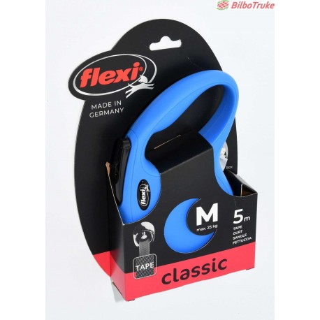 CORREA PARA PERROS EXTENSIBLE FLEXI CLASSIC M