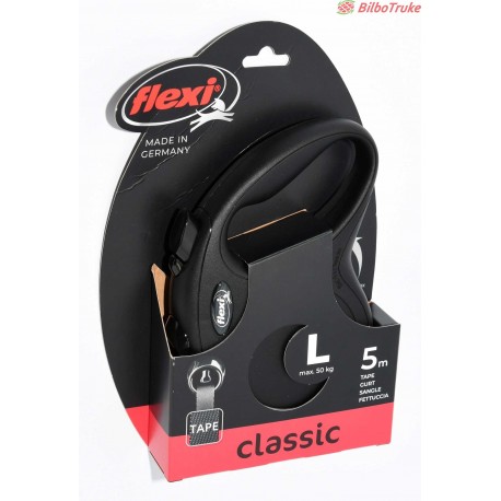 CORREA PARA PERROS EXTENSIBLE FLEXI CLASSIC L 50KG