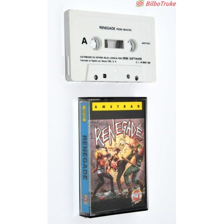 VIDEOJUEGO AMSTRAD RENEGADE