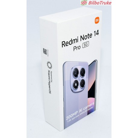 XIAOMI REDMI NOTE 14 PRO 5G 256GB NEGRO NUEVO