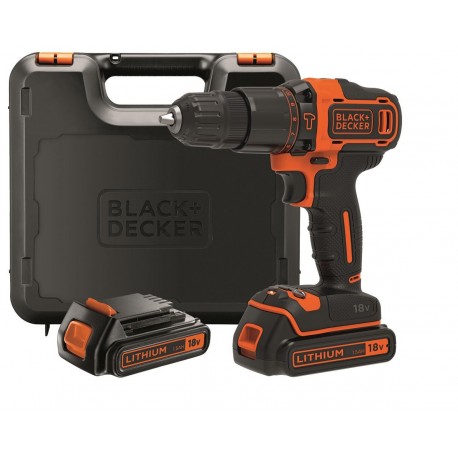 TALADRO PERCUTOR 18V BLACK AND DECKER BL188KB