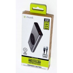 POWER BANK MUVIT 10000MHA 10W