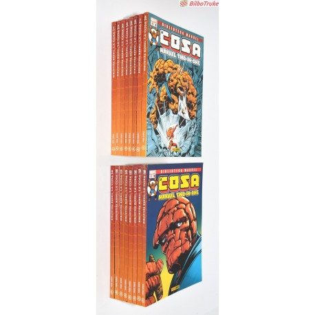 COLECCION BIBLIOTECA MARVEL LA COSA PANINI COMPLETA