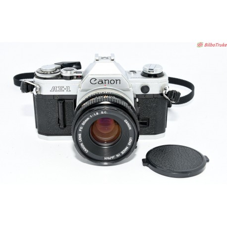 CAMARA CANON AE-1 + 50MM F:1.8