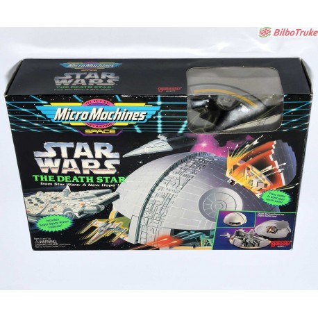 ESTRELLA DE LA MUERTE STAR WARS MICROMACHINES INCOMPLETO