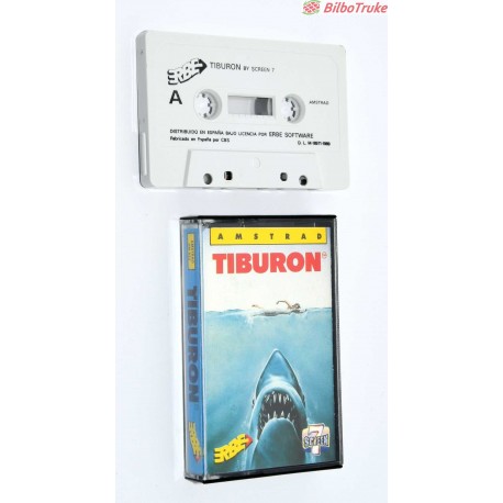 VIDEOJUEGO AMSTRAD TIBURON