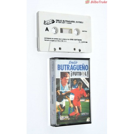 VIDEOJUEGO AMSTRAD EMILIO BUTRAGUEÑO FUTBOL