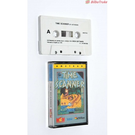 VIDEOJUEGO AMSTRAD TIME SCANNER