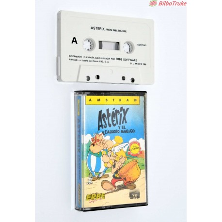 VIDEOJUEGO AMSTRAD ASTERIX Y EL CALDERO MAGICO