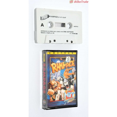 VIDEOJUEGO AMSTRAD RAMPAGE