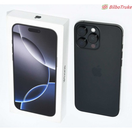 IPHONE 16 PRO MAX 256B NEGRO