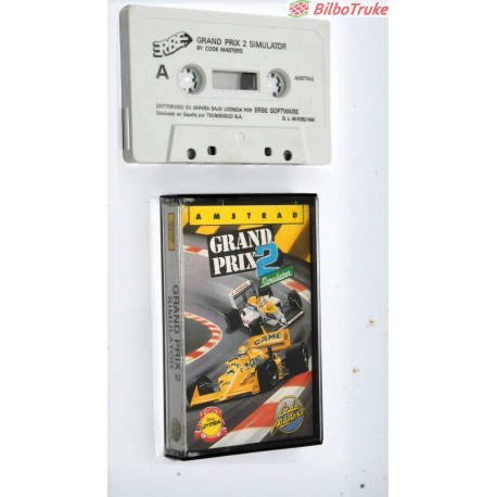 VIDEOJUEGO AMSTRAD GRAND PRIX SIMULATOR 2