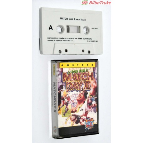 VIDEOJUEGO AMSTRAD MATCH DAY II
