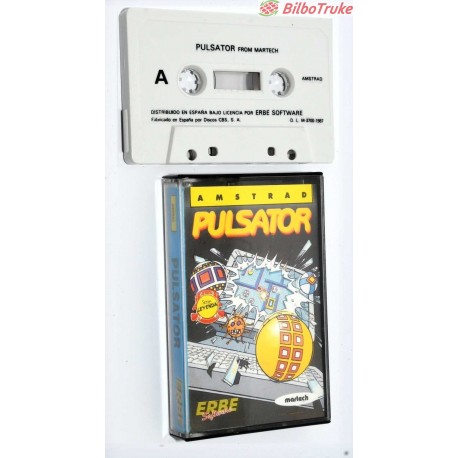 VIDEOJUEGO AMSTRAD PULSATOR