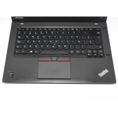 PORTATIL LENOVO THINKPAD T450 14p 2015 / i5-5300U 2.3GHz / 512GB SSD / 8GB RAM
