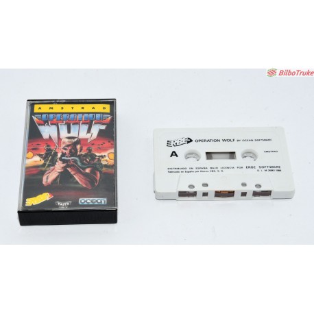 VIDEOJUEGO AMSTRAD OPERATCION WOLF