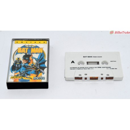 VIDEOJUEGO AMSTRAD BAT MAN