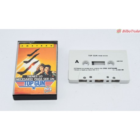VIDEOJUEGO AMSTRAD TOP GUN