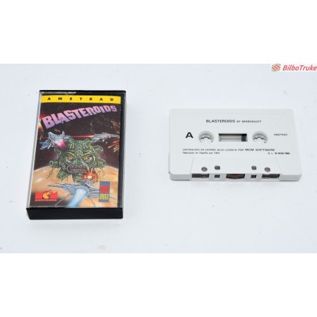 VIDEOJUEGO AMSTRAD BLASTEROIDS