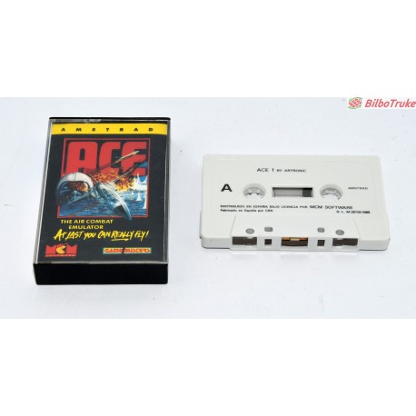VIDEOJUEGO AMSTRAD ACE THE AIR COMBAT EMULATOR