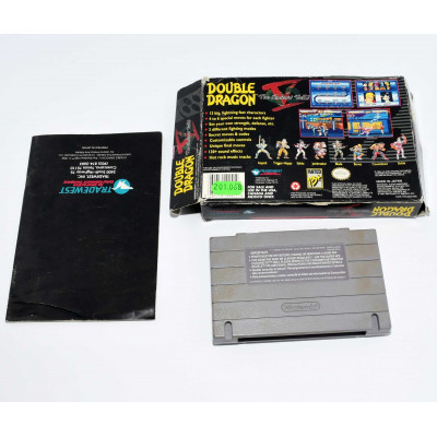 DOUBLE DRAGON 5 THE SHADOW FALLS - SNES USA