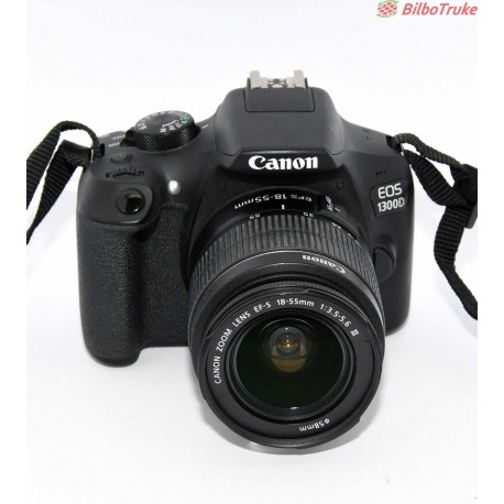 CANON EOS 1300D CON OBJETIVO CANON 18-55MM