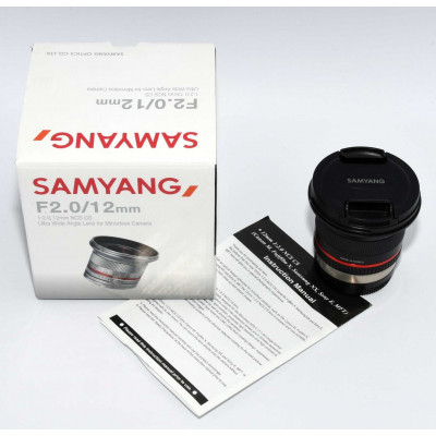 OBJETIVO SAMYANG 12MM F2 NCS CS FUJI X