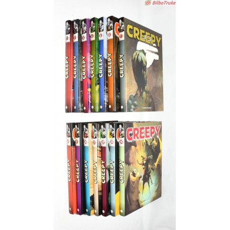 COLECCION CREEPY COMPLETA (14 TOMOS)