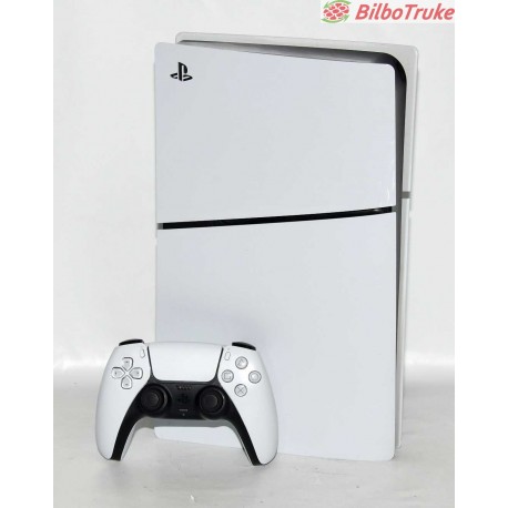 CONSOLA PS5 SLIM 1TB BLANCA CON MANDO