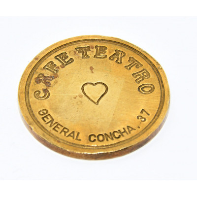 MONEDA 50 SEX GENERAL CONCHA CAFE TEATRO