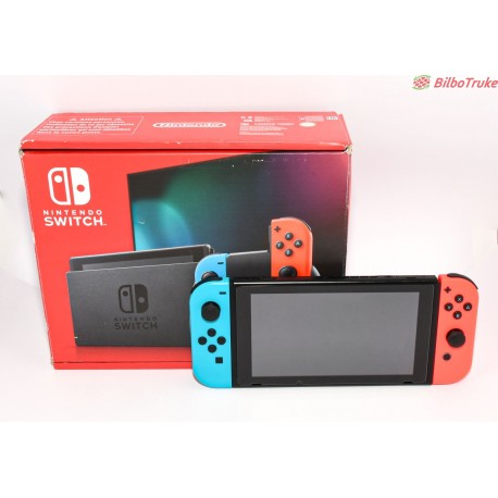 CONSOLA NINTENDO SWITCH ROJA Y AZUL