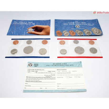 CARTERA DOLAR 1991 SIN CIRCULAR